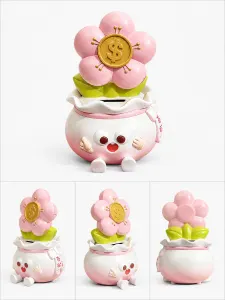福袋花朵存钱罐