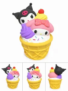双角色甜筒
