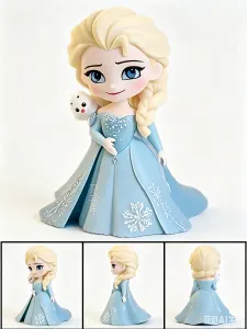 冰雪公主抱雪人