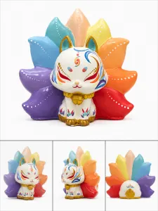 九尾狐摆件