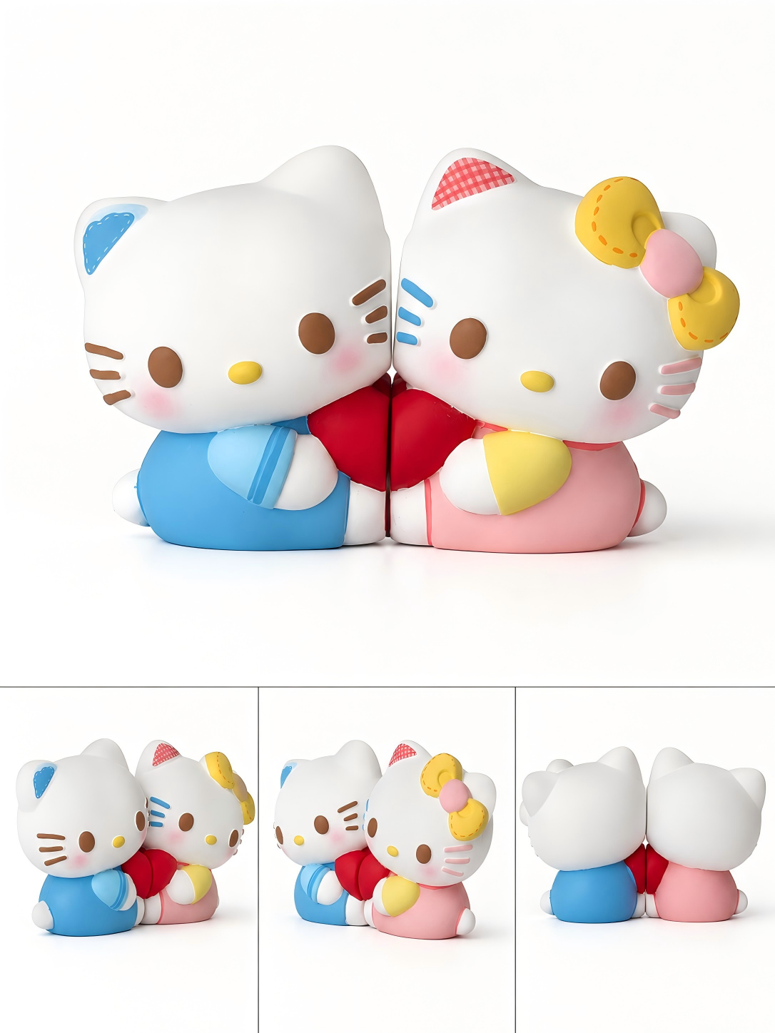 抱心猫咪双件