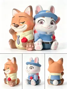 狐兔坐姿对偶