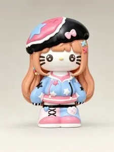贝雷帽猫咪少女