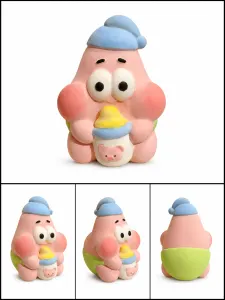 粉胖抱奶瓶
