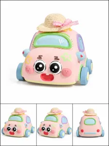 草帽笑脸小汽车