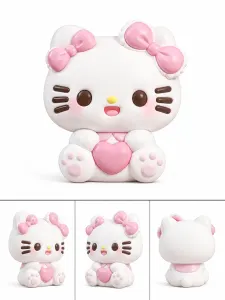 抱心蝴蝶结猫
