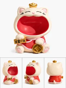 招财猫大嘴收纳