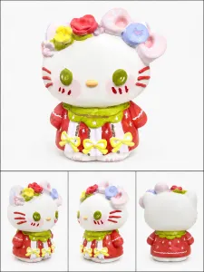 凯蒂猫花朵头饰
