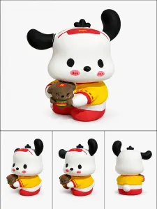 麦当劳小熊抱玩偶