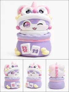 醒狮招财罐