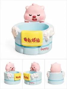 小熊泡澡桶